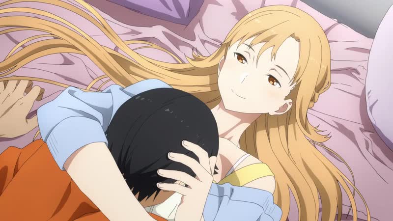 Кирито и асуна, любовный момент, порядковый