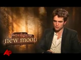 Robert pattinson, kristen stewart and tpornr lautner talk new moon*