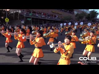 Kyoto tachibana shs band rose parade 2018 (song meute you & me (flume remix))