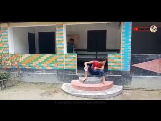 Whatapps funny videos funny village boys 2018 try to stop laughing pagla