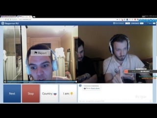 Просто охуевший, бухой в говно чел и ласка с сегаллом