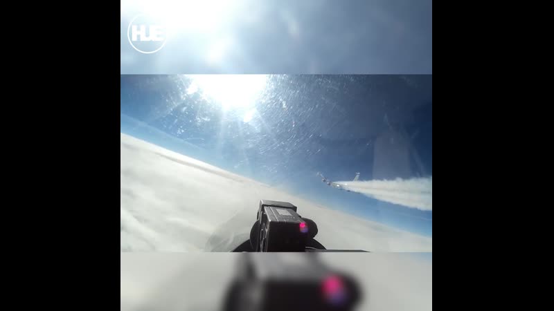 Кадры перехвата rc 135 над водами балтики попали на видео