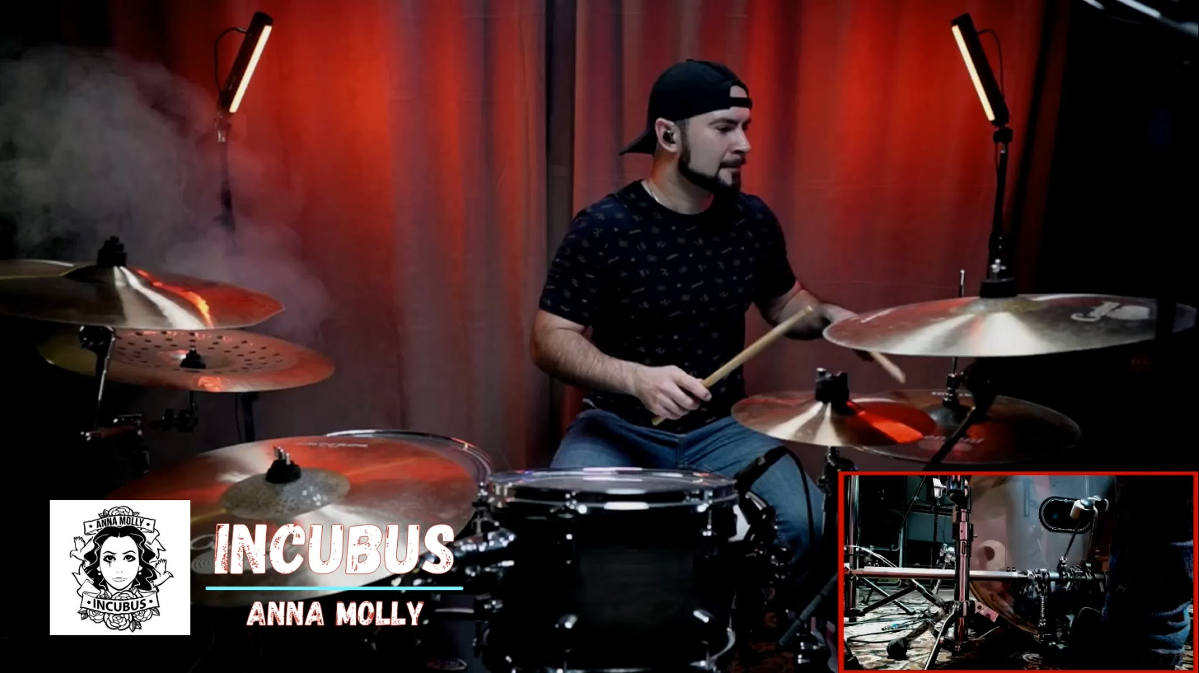 Incubus anna molly e t drummer drum cover