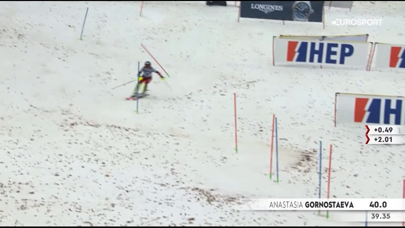 Настя горностаева, слалом в загребе