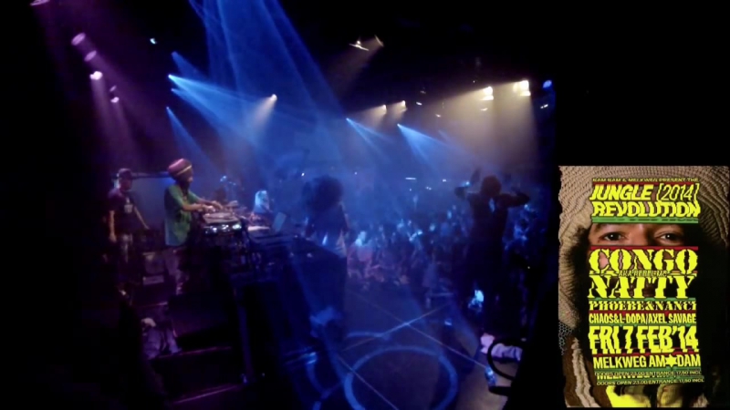 Congo natty feat rebel mc, congo dubz, phoebe nanci @ bam bam melkweg, amsterdam [7 2 2014]