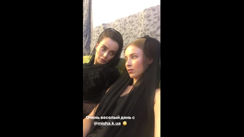 Анна сагайдачная и ксения мишина на съемках сериала «крепостная»