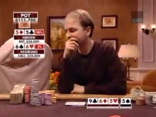 Gus hansen vs daniel negreanu