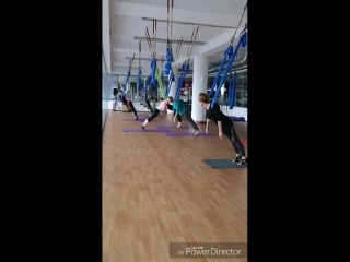 Antigravity stretch с аленой алениной