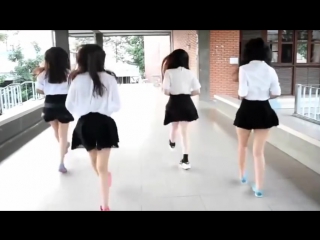 Nguyên dàn girl xinh nhảy shuffle như này chịu sao nổi high