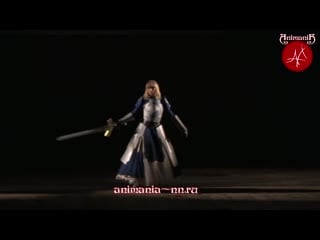 Animania 2012 fate stay night saber cosplay defile