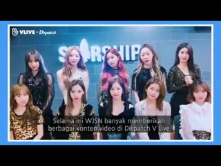 [message] 190313 greeting for vlive indonesia @ cosmic girls