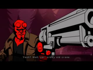 Hellboy the science of evil | хеллбой против ведьмы