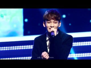 [fancam] 141115 chen best luck @ daejeon drama festival apan star awards