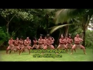 Original maori haka dance