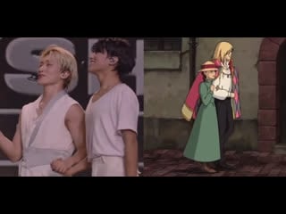 Woosan like howl and sophie