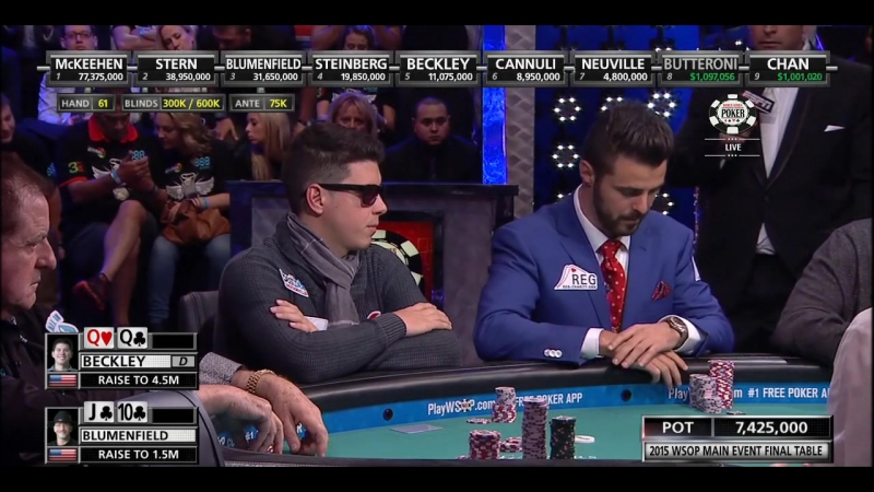 Wsop 2015 final table day 1 episode 18 part 2 (main event)