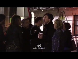 Benedict, martin and amanda on setlock 12 june