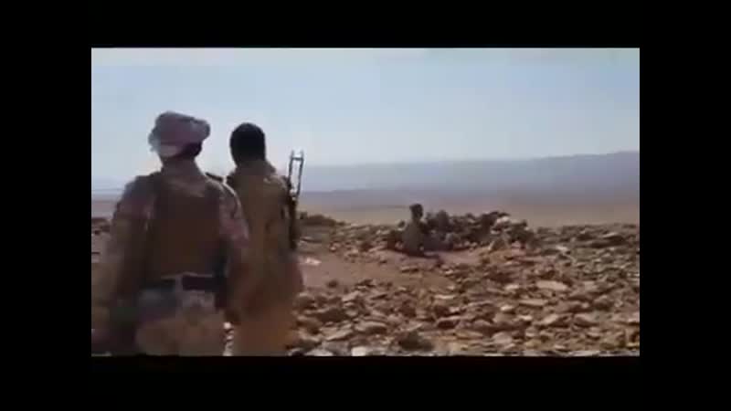 من جبل قرن عقيب الاستراتيجي المحاذي لجبل يام في نهم شرق صنعاء بعد السيطره عليه من قبل أبطال اللواء الثالث مشاة جبلي