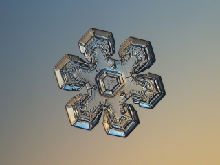 This is what snowflakes look like up close higher perspective