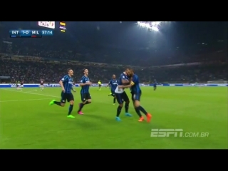 Goal guarin vs milan