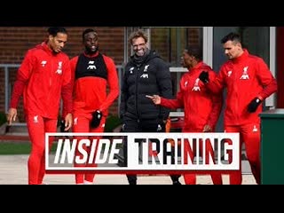 Inside training van dijk's motm & exclusive melwood access