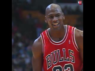 28 years ago today, mj trolled mutombo by shooting with his eyes closed via @nbatv