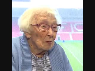 Very special birthday for 100 year old lifelong boro fan elsie