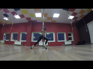 Exotic pole combo(routine) lena shershova