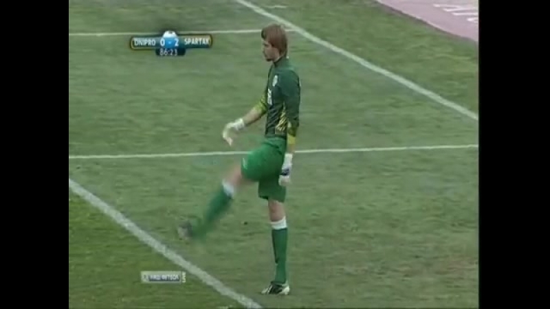 Василий уткин "днепр спартак" концоа матча (архив 2013г )