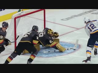 Marc andre fleury makes two gorgeous saves