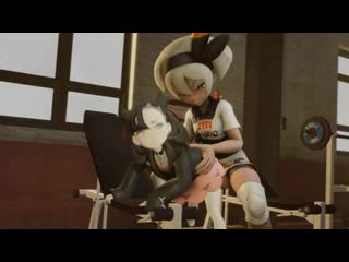 Pokyman sword and shield futanari futa porn футанари фута порно