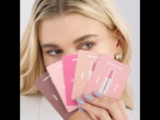 Hailey bieber for «bareminerals»