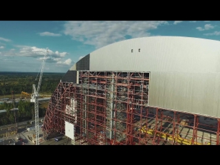 Gigantesca estrutura metálica em arco de chernobyl videos engenharia civil 1