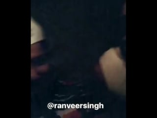 Look who is partying hard! ranveer with vivian divine at anti social in khar tonight !this party is so lit!! 🎉😍❤️#dontholdback