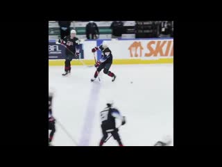 Trevor zegras shows off crazy hands in wjc warmups