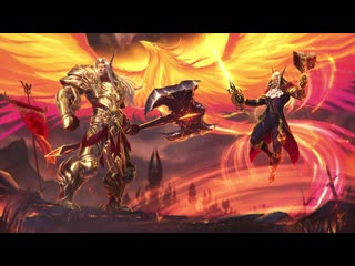 Symphony of silvermoon battle for sunstrider isle, firion & luneth