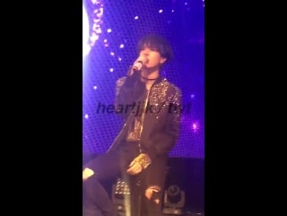 [fancam] 170121 югём @ flight log turbulence in miami, us