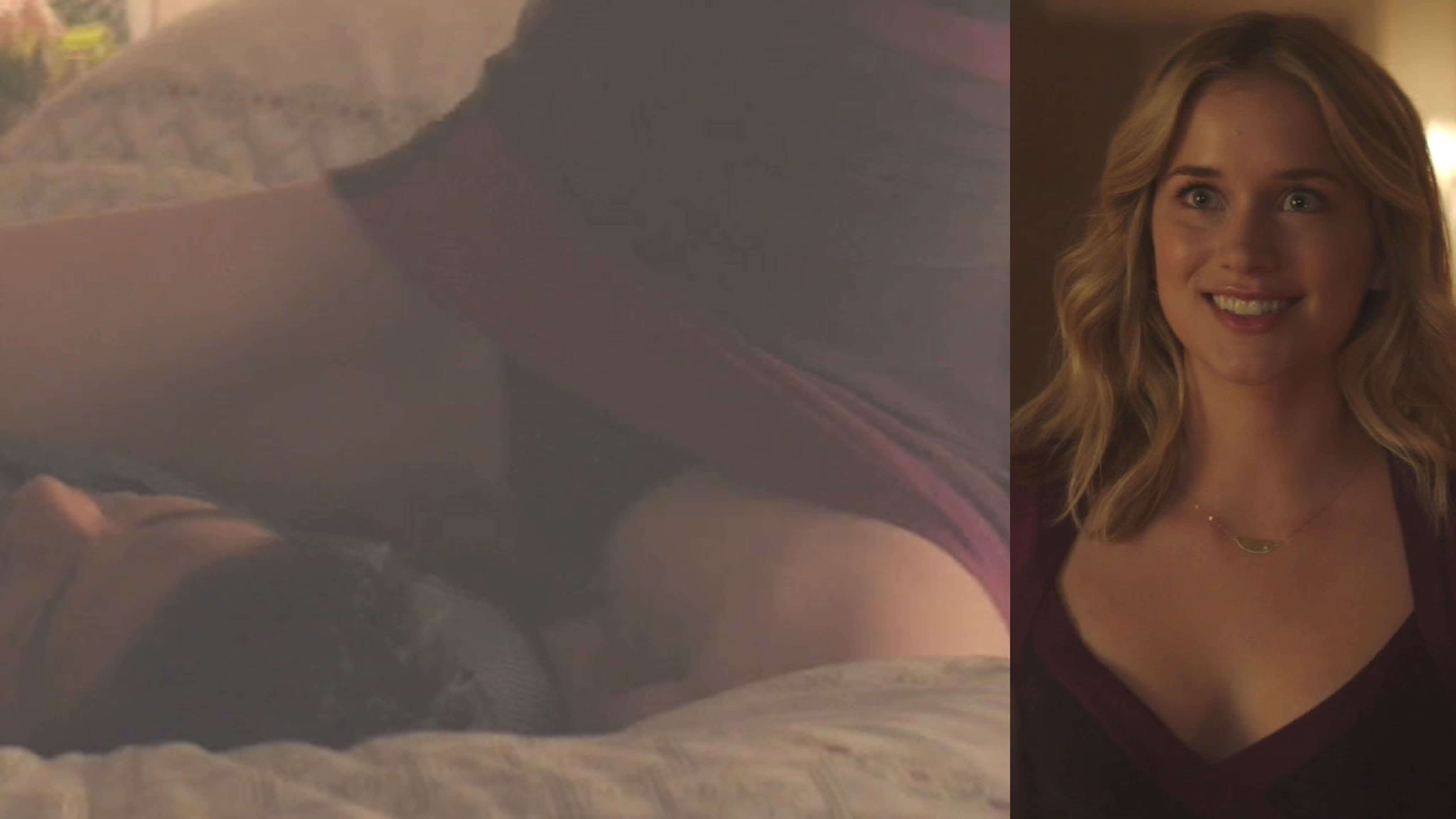 Elizabeth lail upskirt in series you