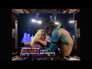 Raw jeff hardy & trish stratus vs victoria & steven richards ᴴᴰ ✔