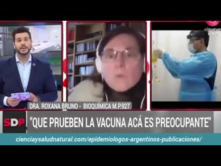 Otra doctora valiente, roxana bruno, ante la farsa descarga y comparte