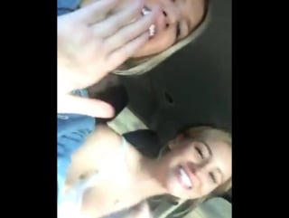 Bryana, emily and carmella on emily's snap chat #bryanaholly #carmellarose #emilykretzer