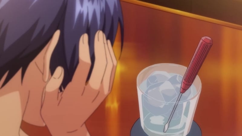 Отрывок отвертка (необъятный океан / grand blue)