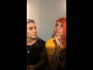 Lynn gunn from pvris and lights live instagram