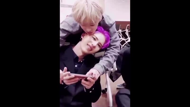 @junheessmile just a mini compilation of sehyoon letting byeongkwan do whatever he wants with him