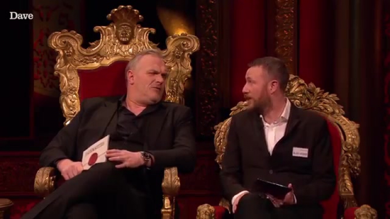 Taskmaster 4x00 exclusive outtake (greg davies and his fan heater action man)
