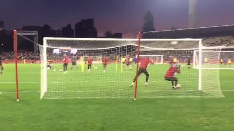 Video rashford goal in perth training today mulive [@footballwest]