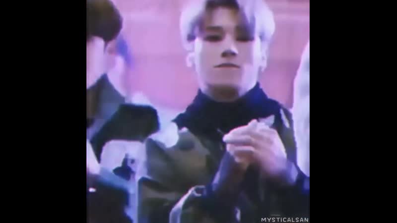 Ateez vine ▸ choi san x jung wooyoung ▸ woosan