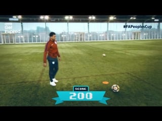 Fa peoples cup 2018 lingard, butland, maguire take on our skills challenge