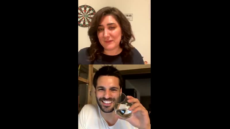 | ig livestream with serkan çayoğlu & oya doğan / part 2