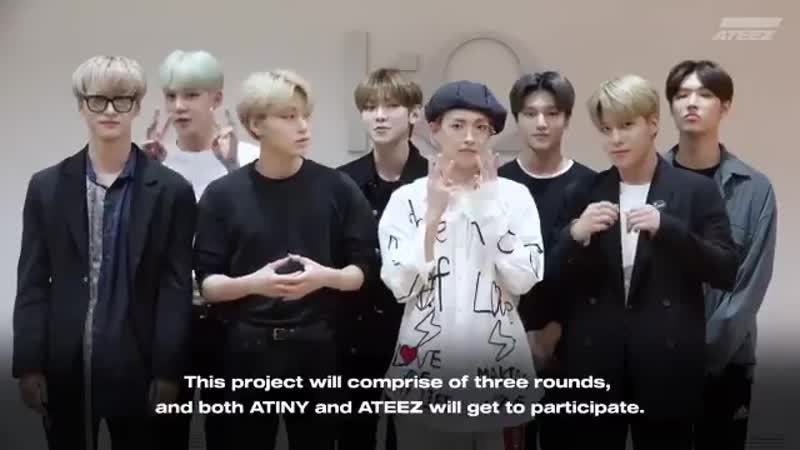 Ateez x atiny vote for ateez’s next song